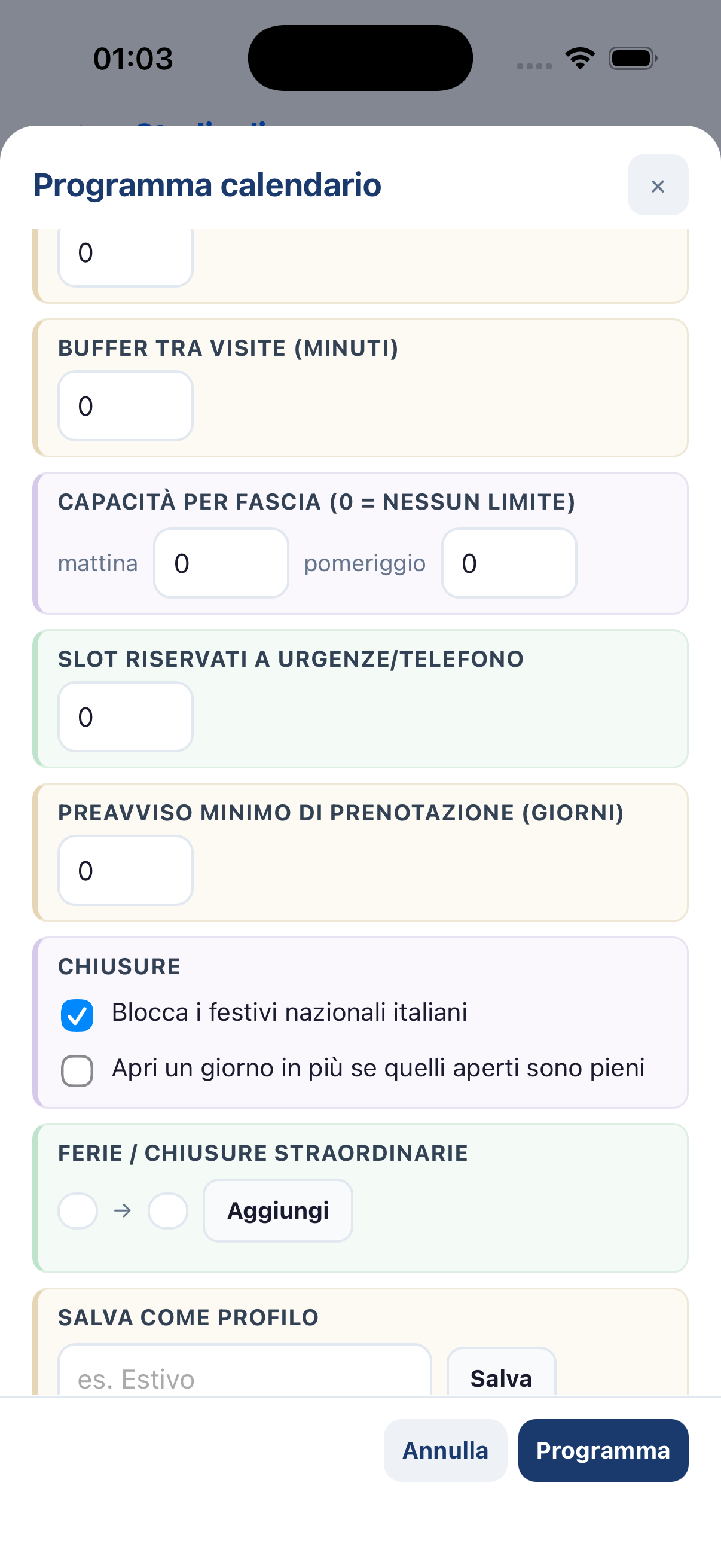 Regole avanzate